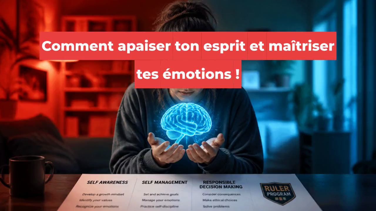 Comment apaiser ton esprit et maîtriser tes émotions !