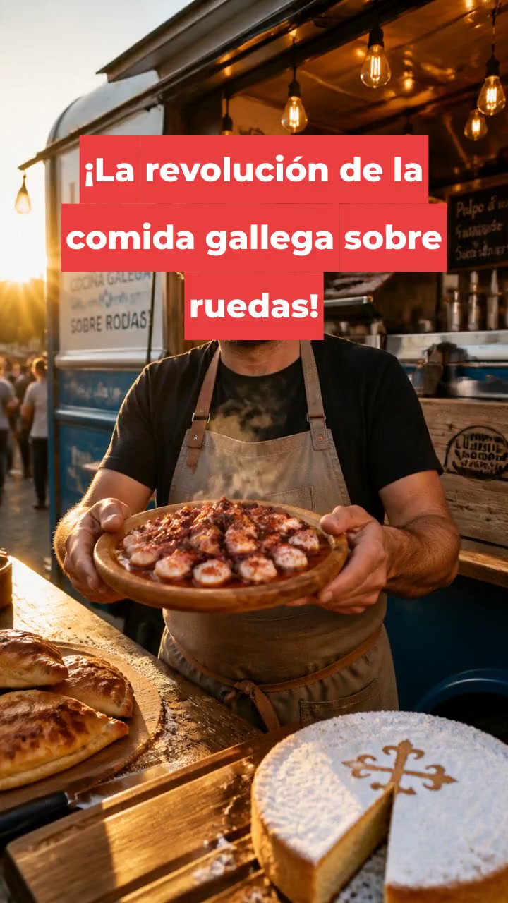 ¡La revolución de la comida gallega sobre ruedas!