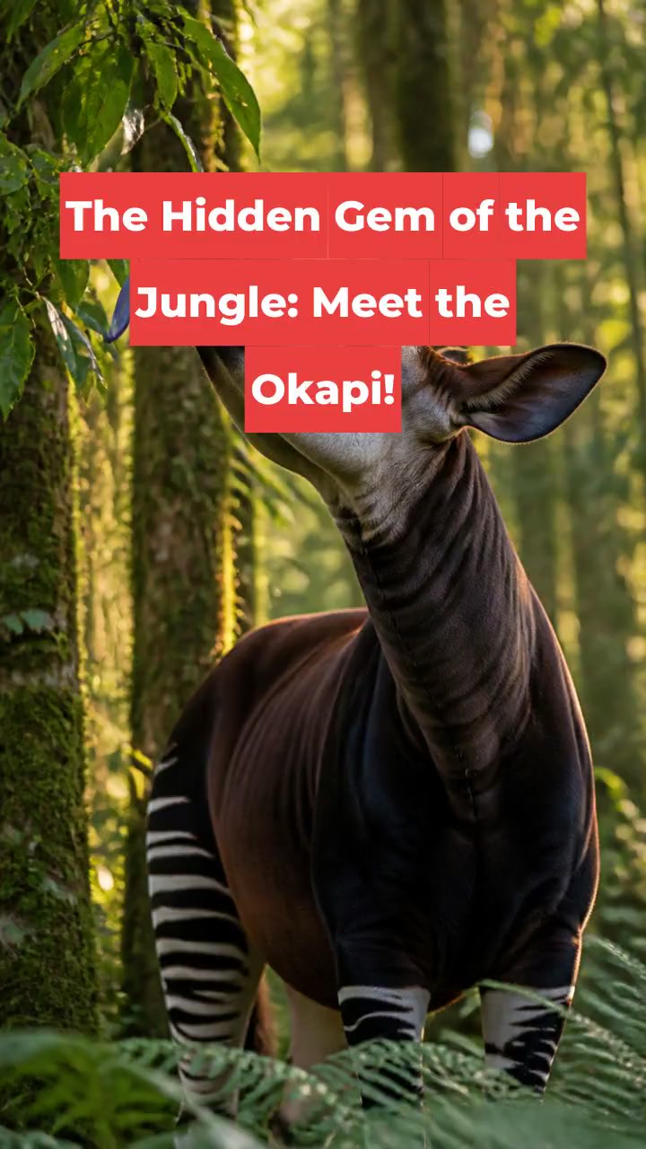 The Hidden Gem of the Jungle: Meet the Okapi!