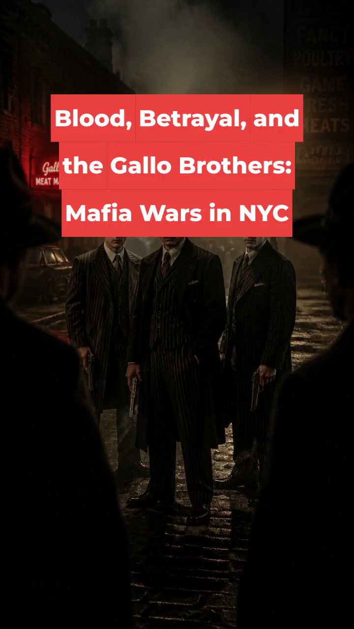 Blood, Betrayal, and the Gallo Brothers: Mafia Wars in NYC