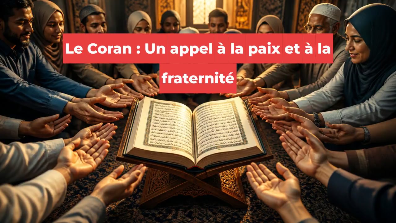 Le Coran : Un appel à la paix et à la fraternité