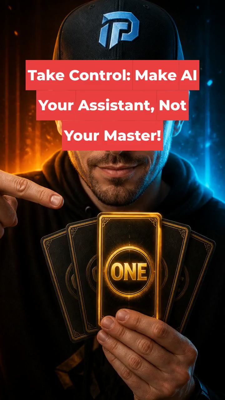 Take Control: Make AI Your Assistant, Not Your Master!
