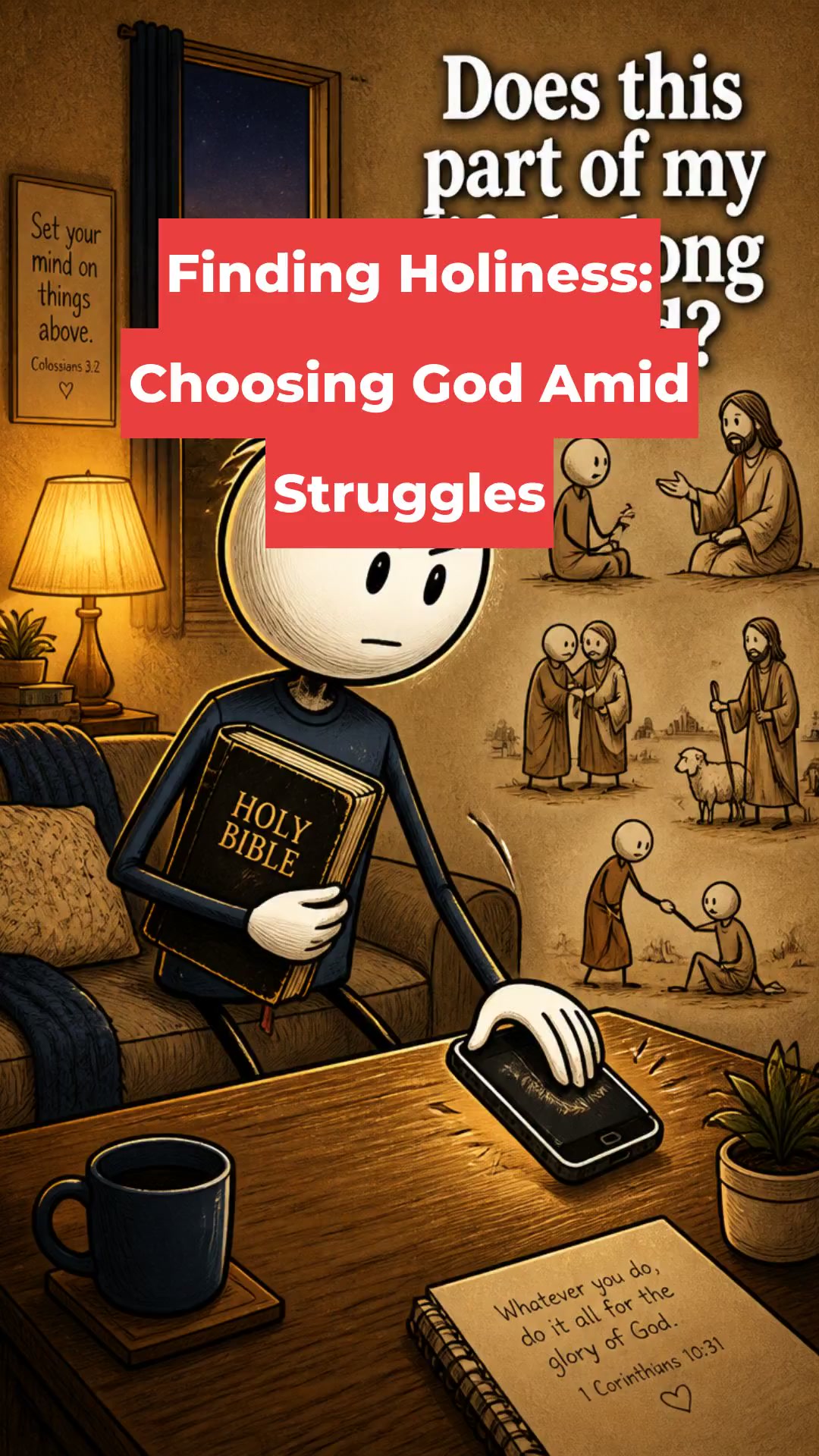 Finding Holiness: Choosing God Amid Struggles