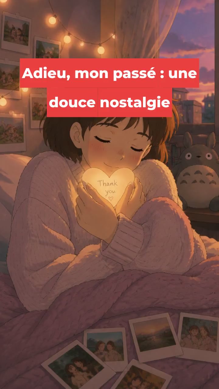 Adieu, mon passé : une douce nostalgie