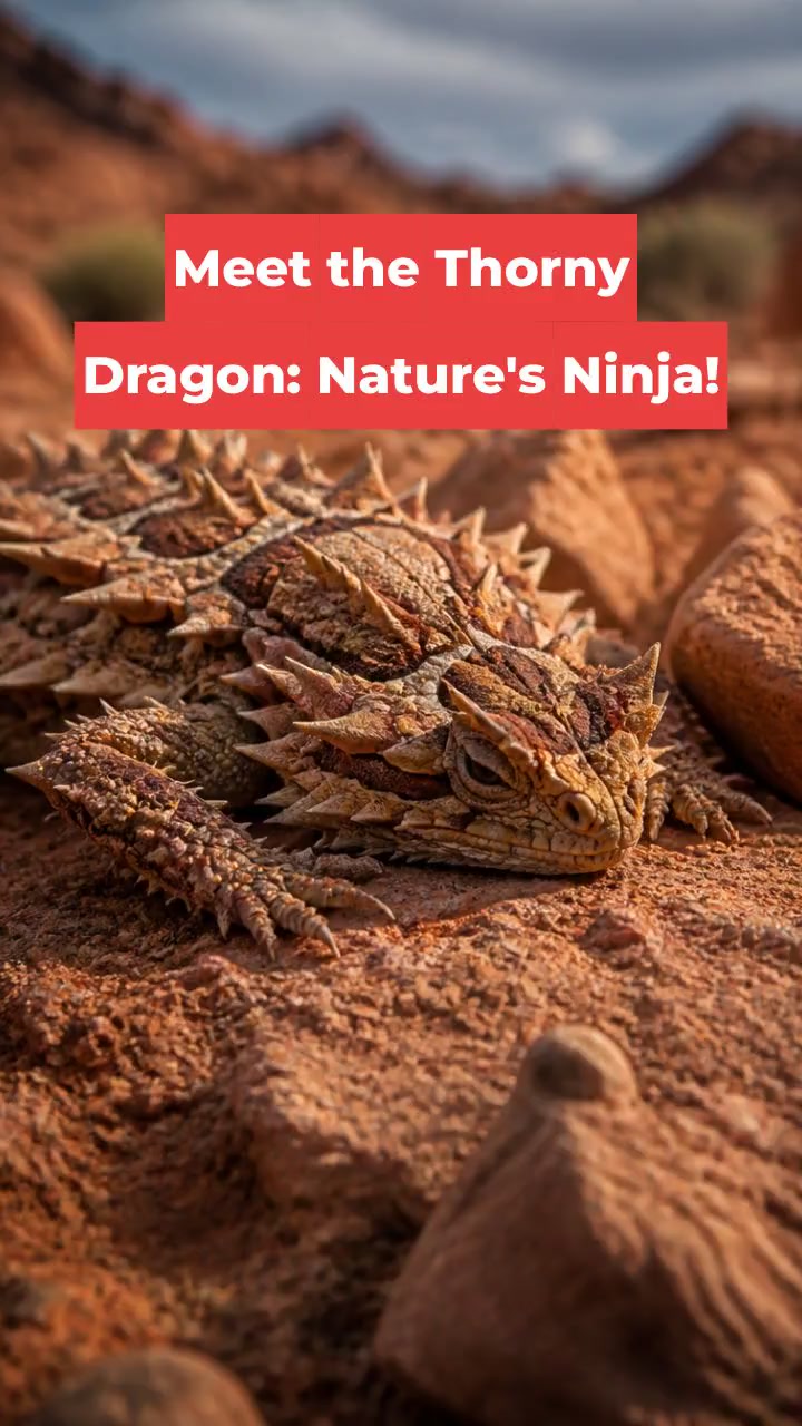 Meet the Thorny Dragon: Nature's Ninja!