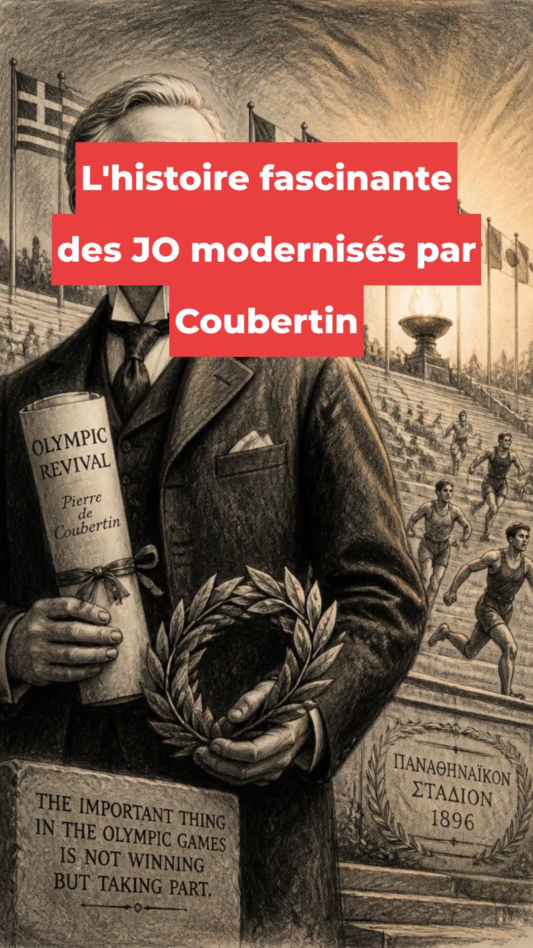 L'histoire fascinante des JO modernisés par Coubertin
