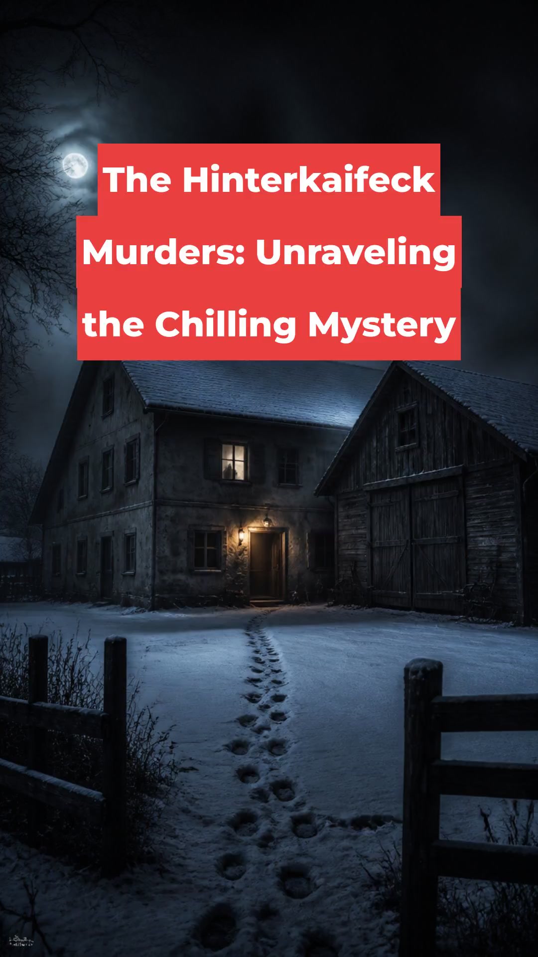 The Hinterkaifeck Murders: Unraveling the Chilling Mystery