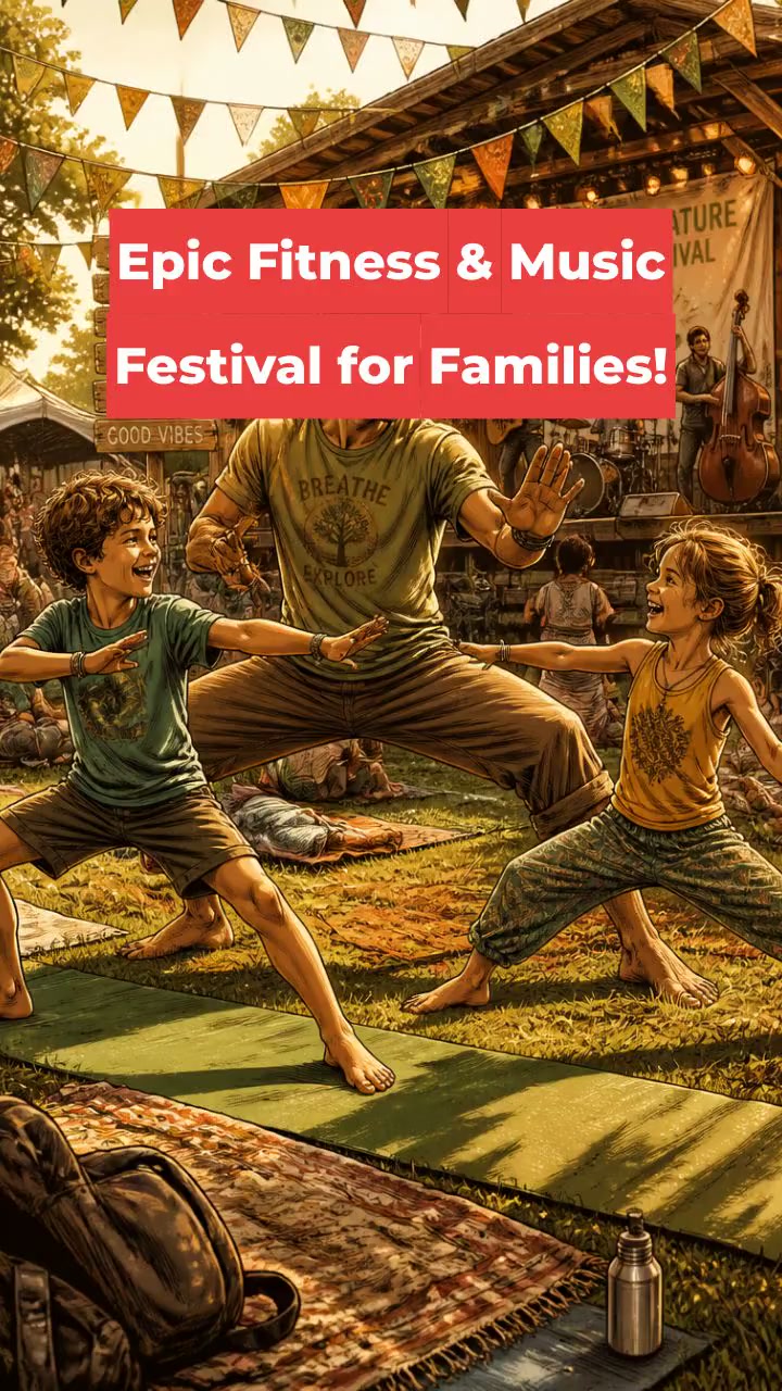 Epic Fitness & Music Festival for Families!
