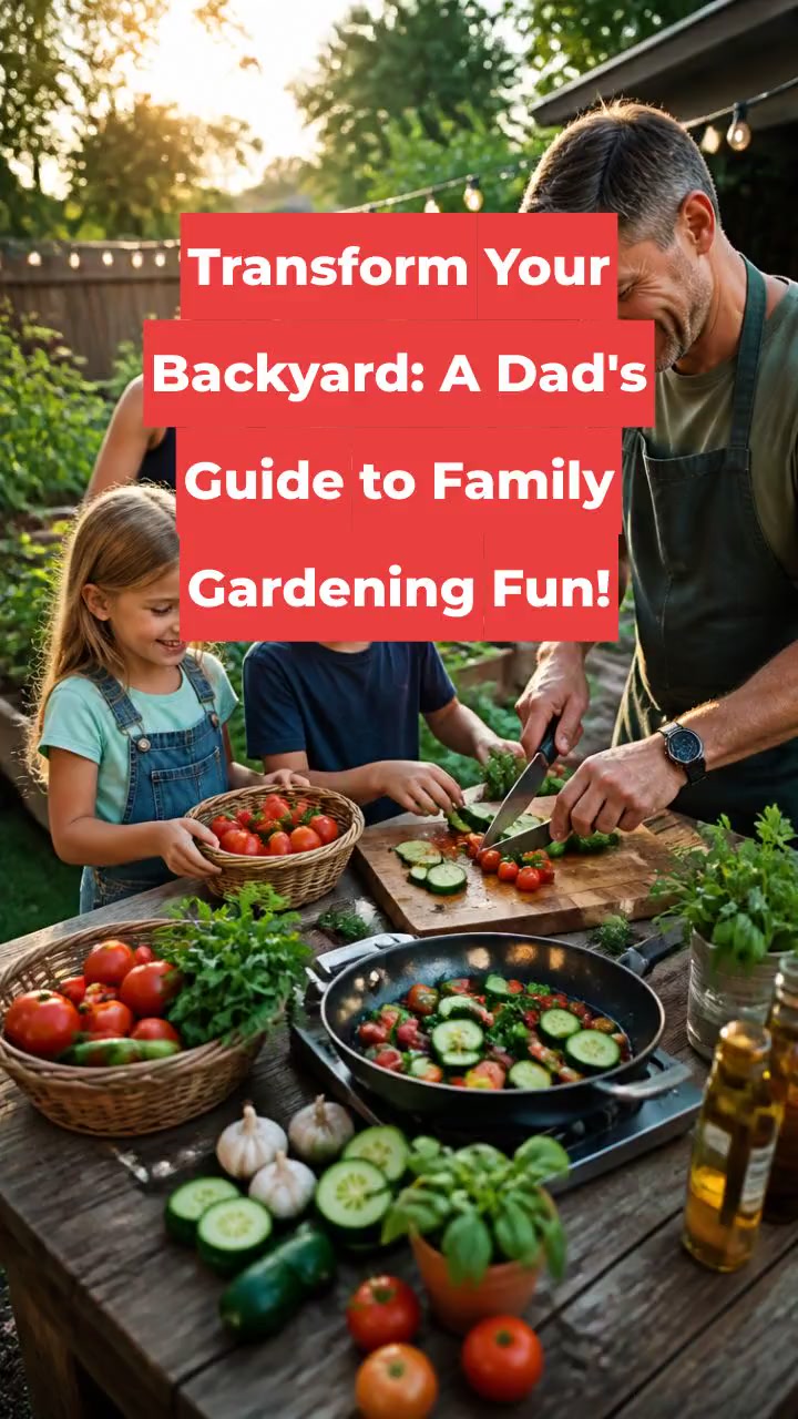 Transform Your Backyard: A Dad's Guide to Family Gardening Fun!