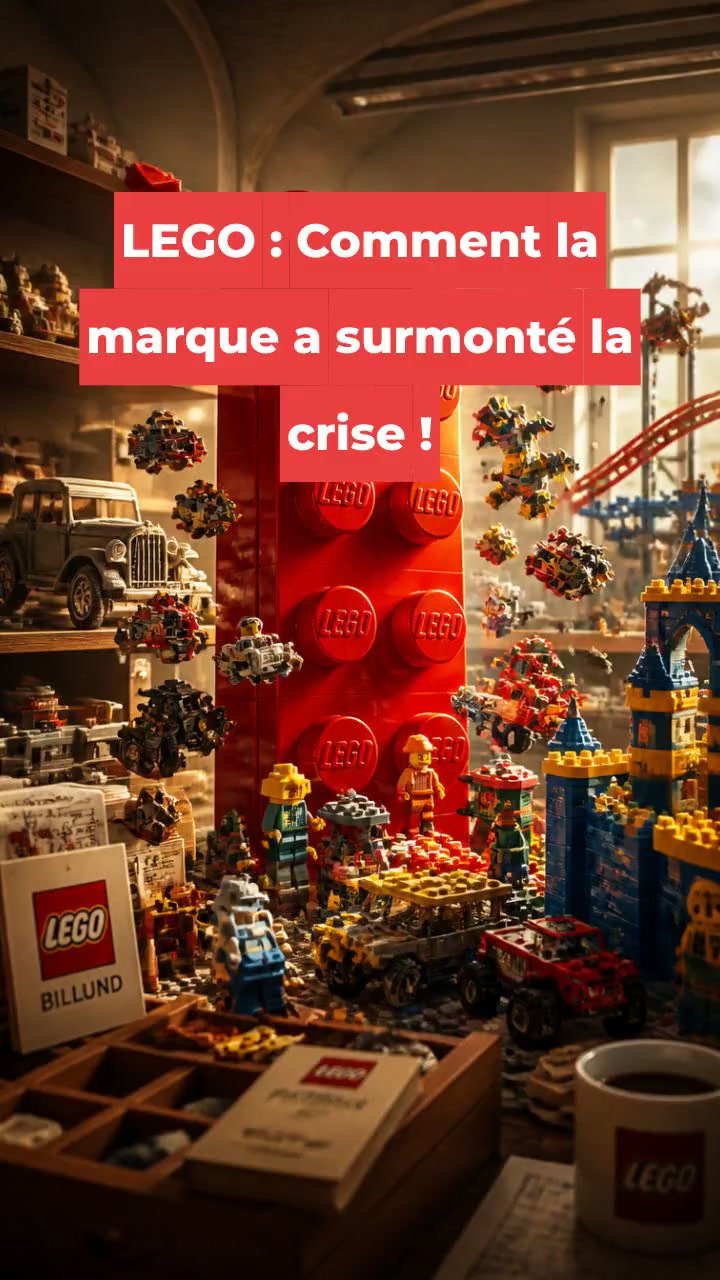 LEGO : Comment la marque a surmonté la crise !