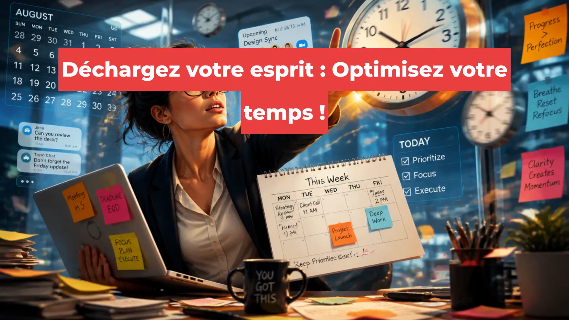 Déchargez votre esprit : Optimisez votre temps !