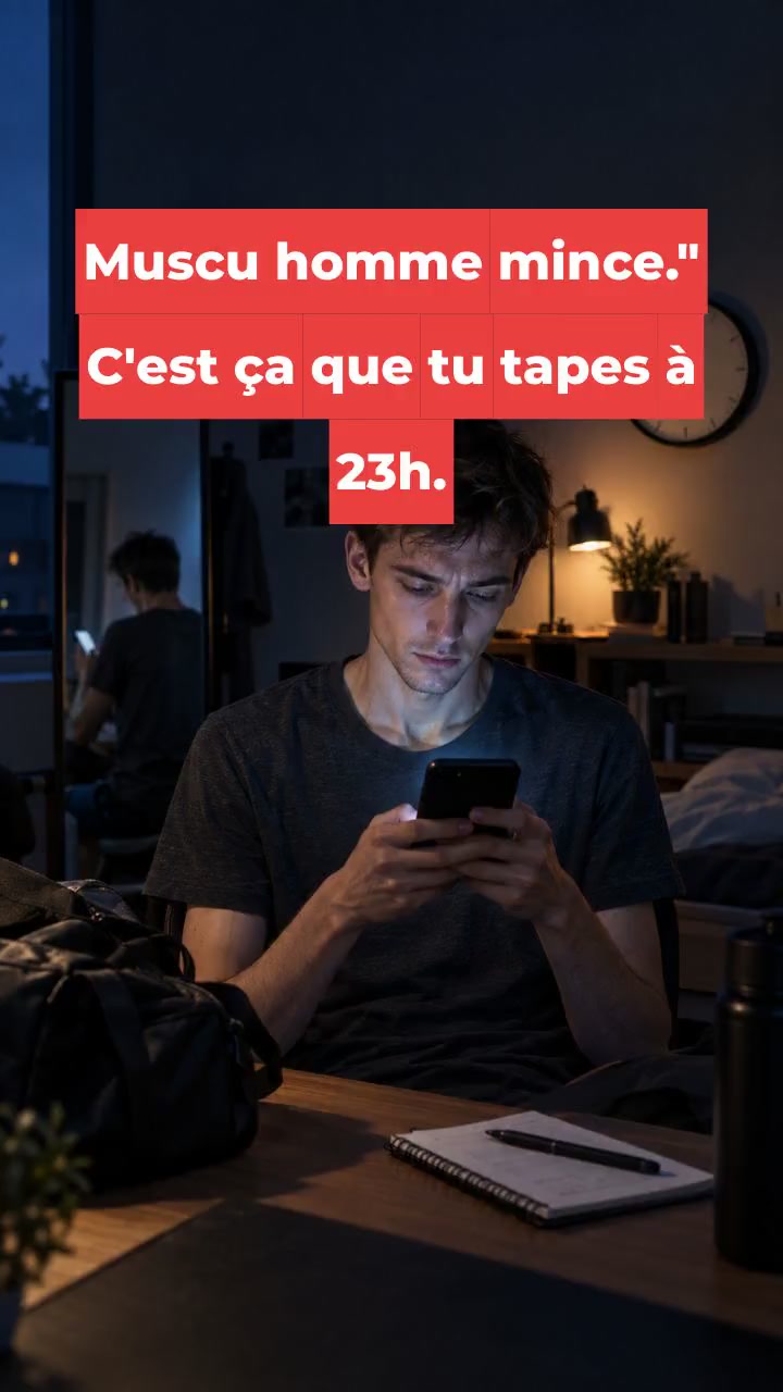 Transforme-toi en homme musclé avec le cadre 3P !
