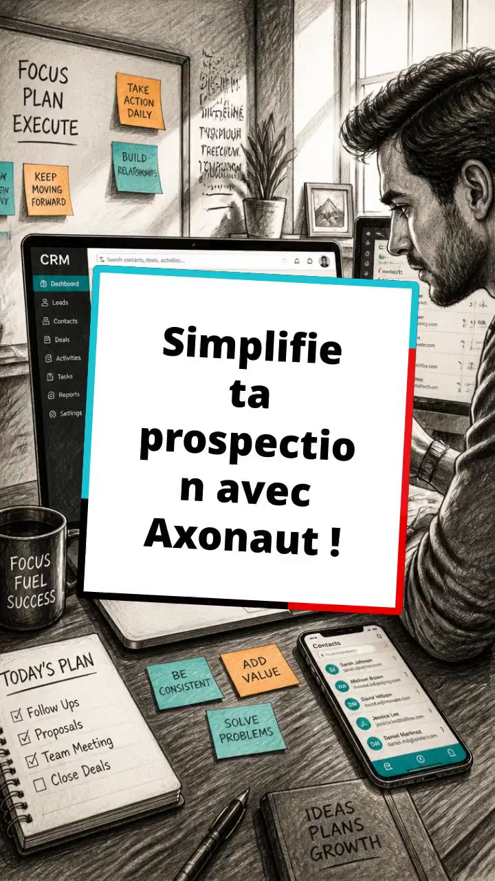 Simplifie ta prospection avec Axonaut !
