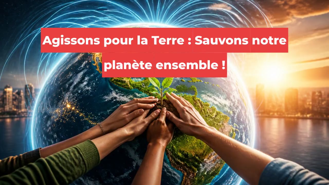 Agissons pour la Terre : Sauvons notre planète ensemble !