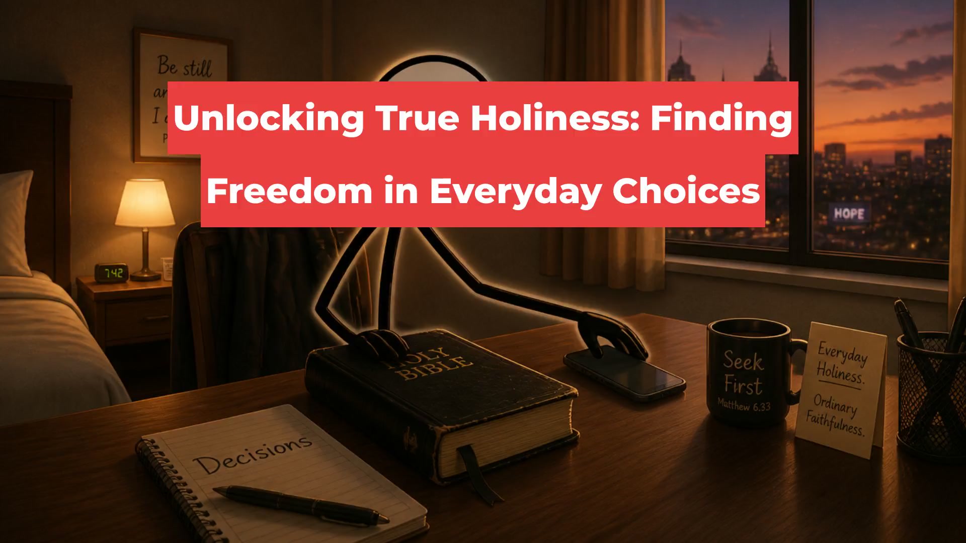 Unlocking True Holiness: Finding Freedom in Everyday Choices