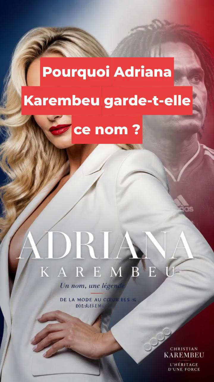 Pourquoi Adriana Karembeu garde-t-elle ce nom ?