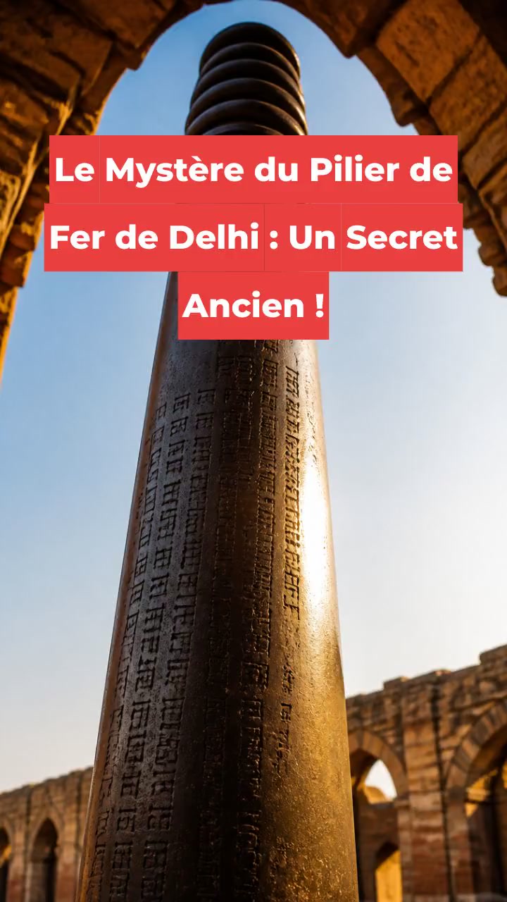Le Mystère du Pilier de Fer de Delhi : Un Secret Ancien !