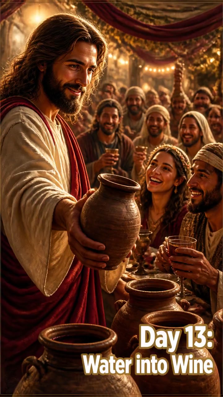 El Primer Milagro de Jesús: ¡Agua en Vino en una Boda!