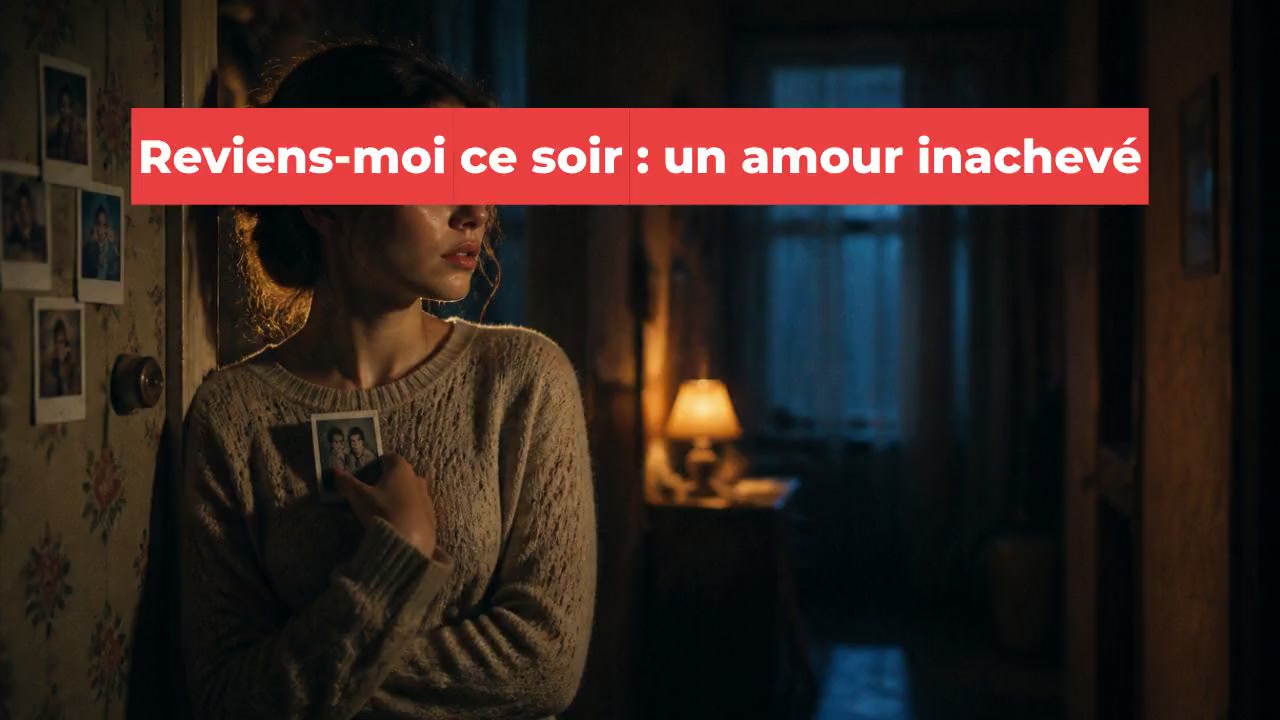 Reviens-moi ce soir : un amour inachevé