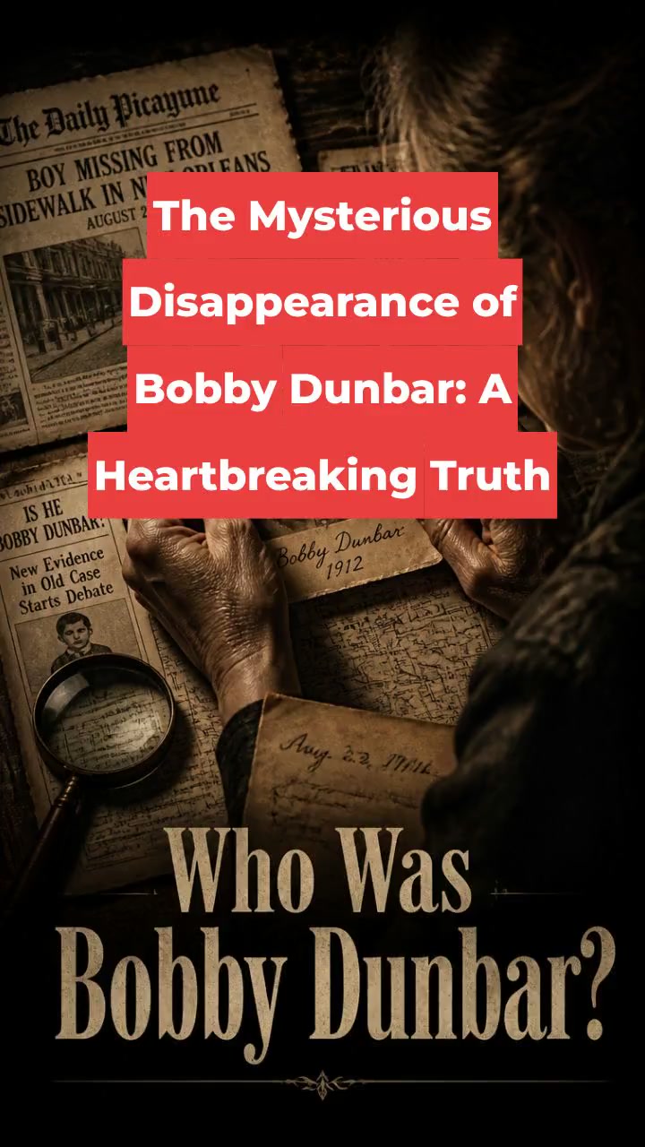 The Mysterious Disappearance of Bobby Dunbar: A Heartbreaking Truth