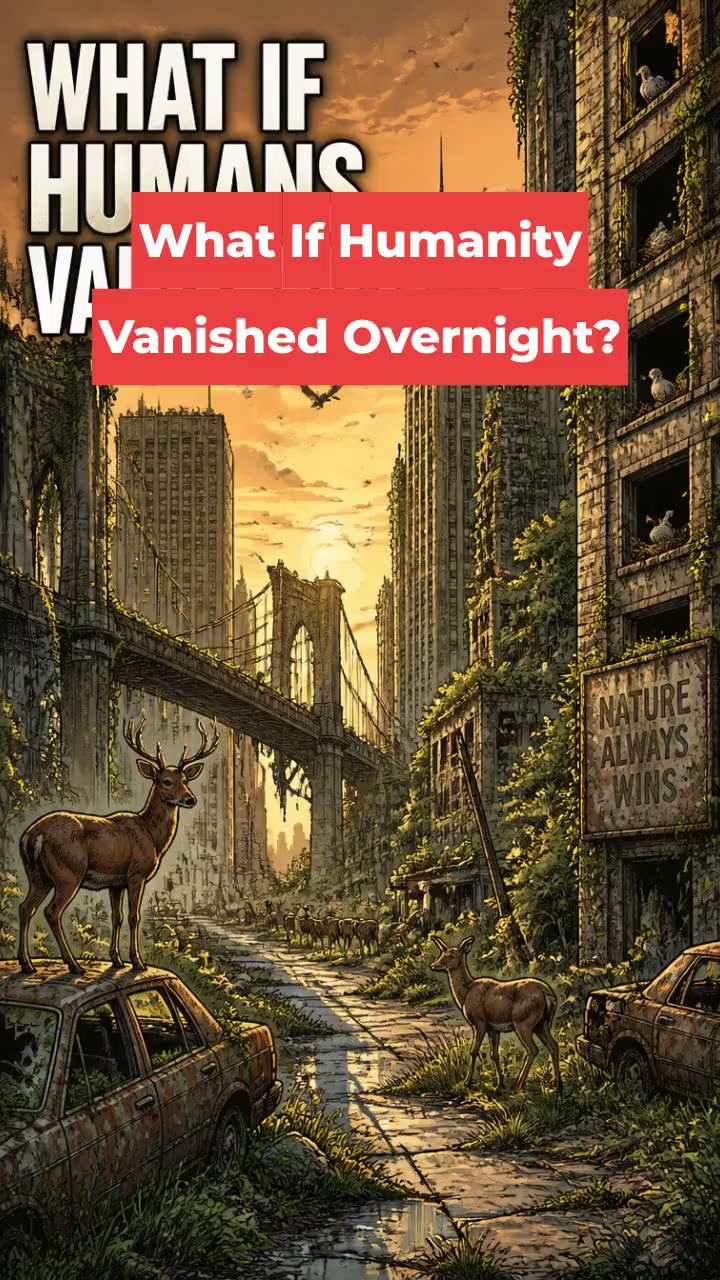What If Humanity Vanished Overnight?