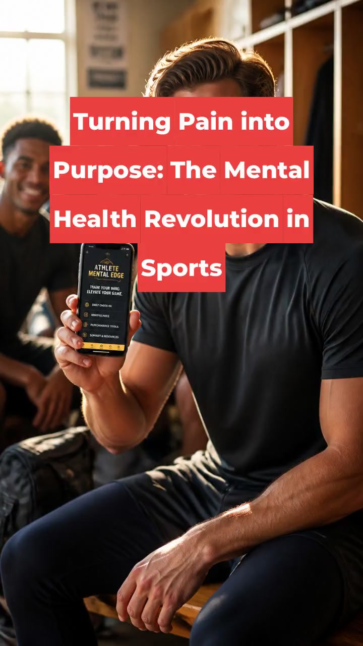 Turning Pain into Purpose: The Mental Health Revolution in Sports