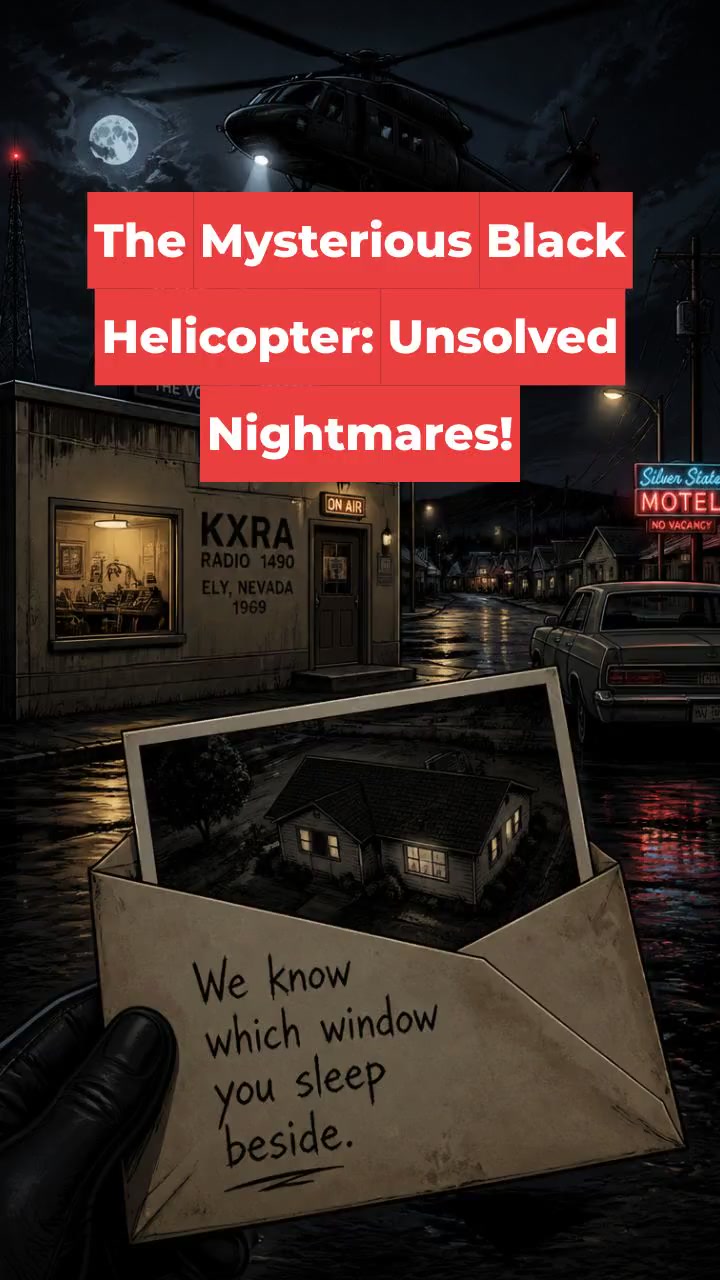 The Mysterious Black Helicopter: Unsolved Nightmares!
