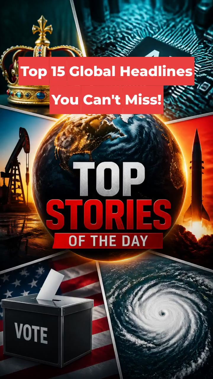 Top 15 Global Headlines You Can't Miss!
