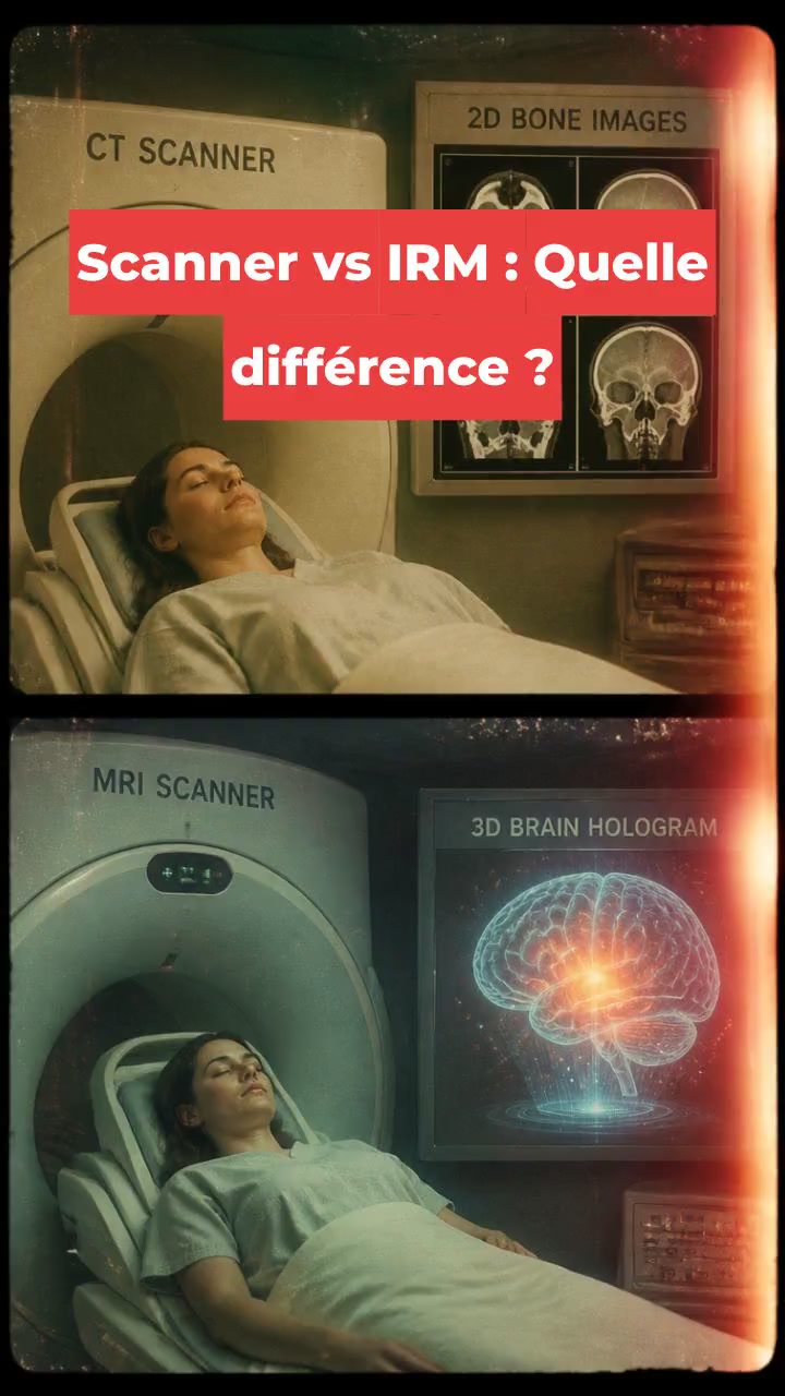 Scanner vs IRM : Quelle différence ?