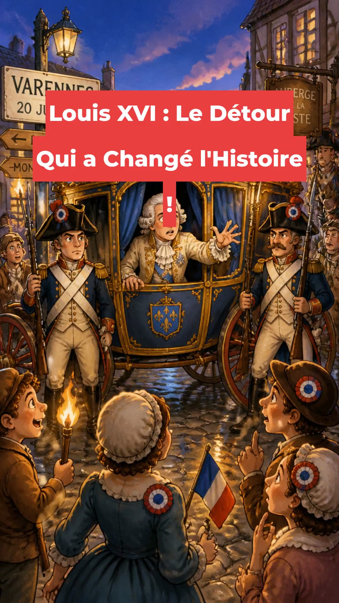 Louis XVI : Le Détour Qui a Changé l'Histoire !
