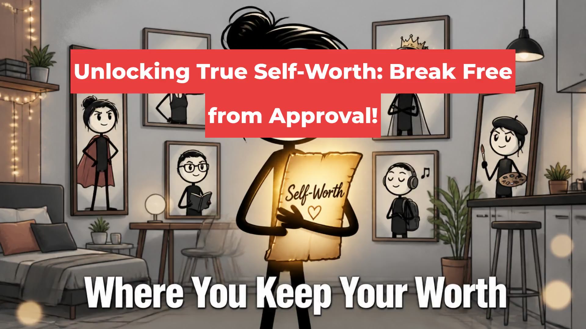 Unlocking True Self-Worth: Break Free from Approval!