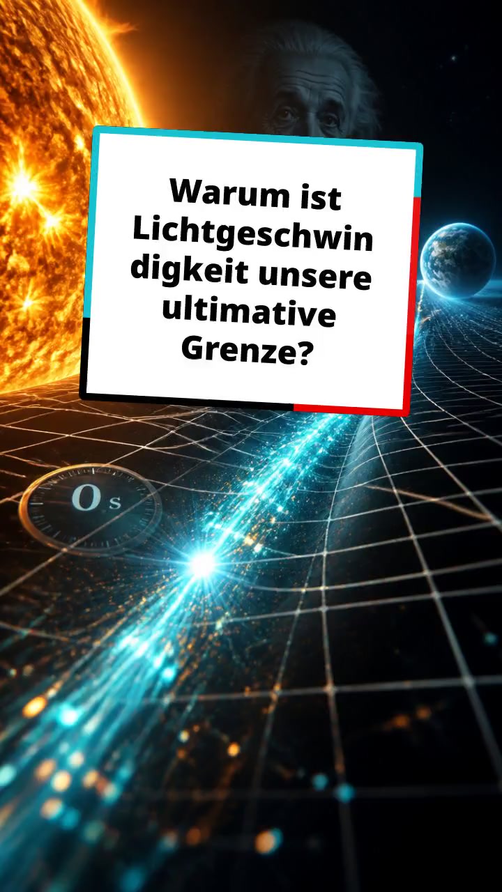 Warum ist Lichtgeschwindigkeit unsere ultimative Grenze?