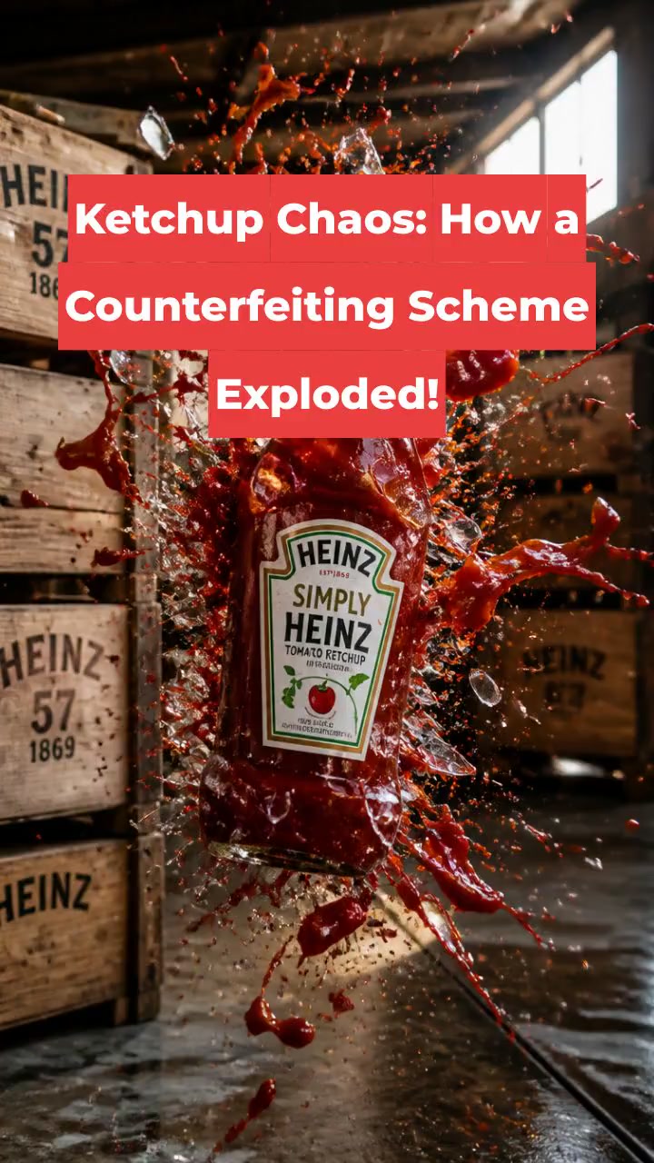 Ketchup Chaos: How a Counterfeiting Scheme Exploded!