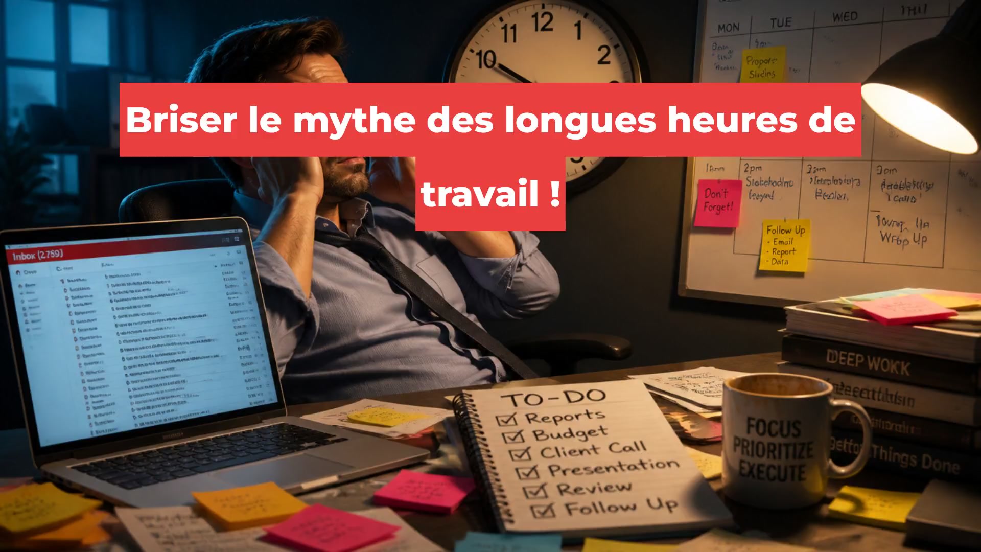 Briser le mythe des longues heures de travail !