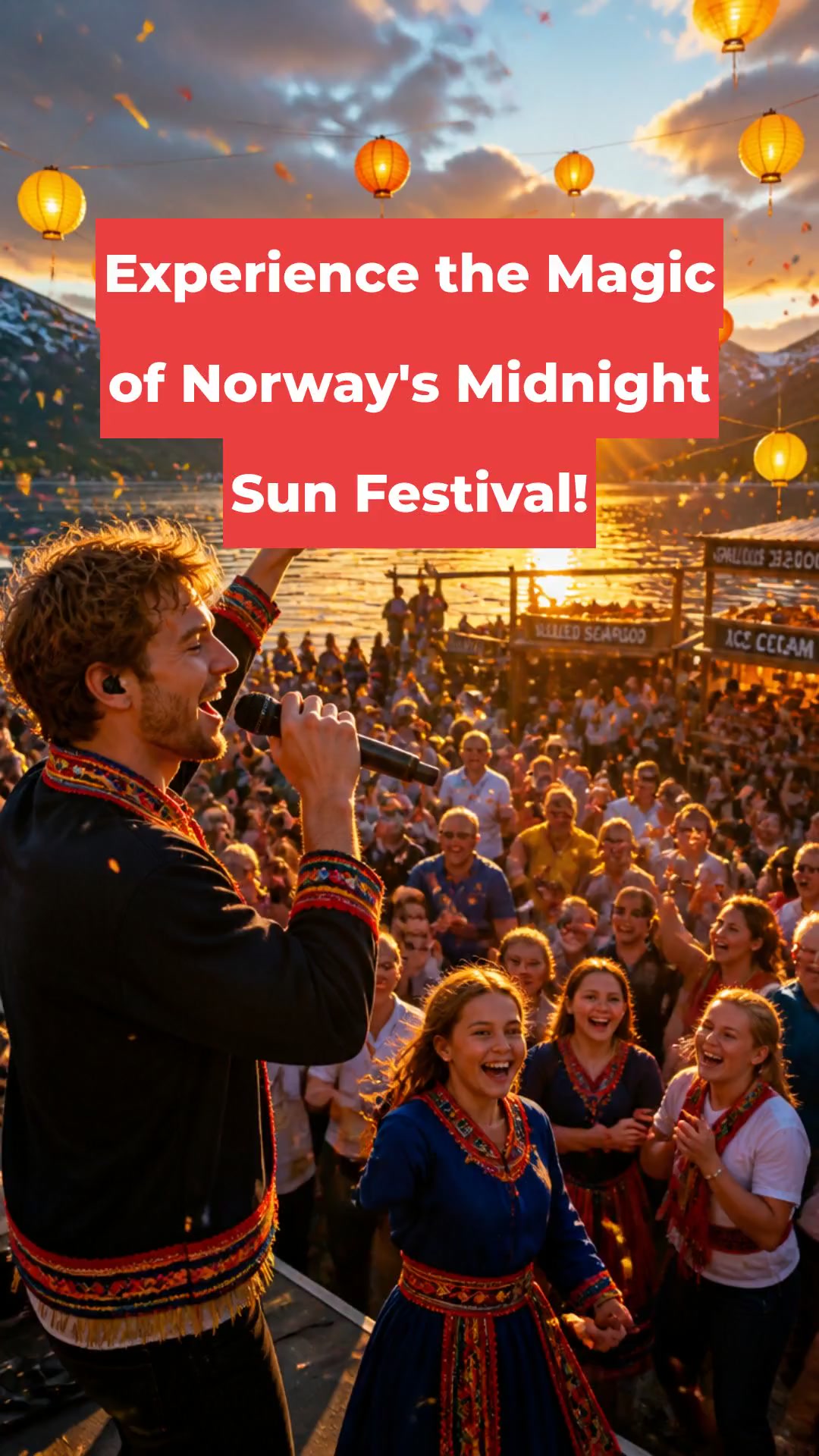 Experience the Magic of Norway's Midnight Sun Festival!