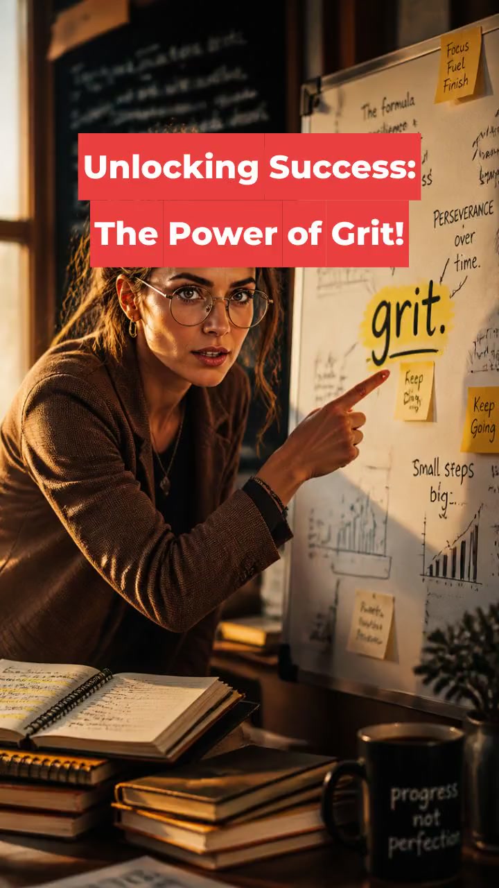 Unlocking Success: The Power of Grit!