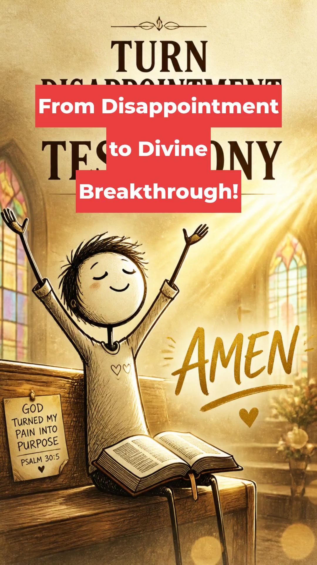 From Disappointment to Divine Breakthrough!