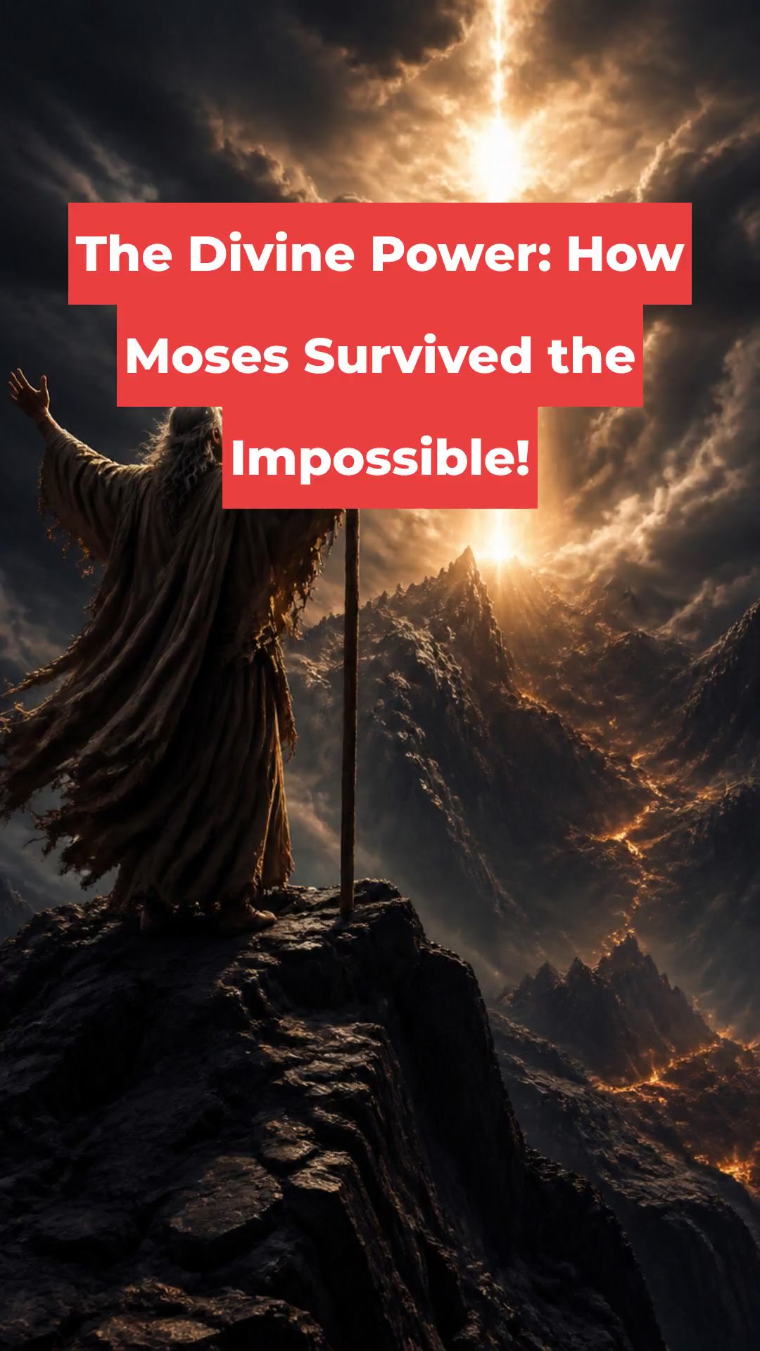 The Divine Power: How Moses Survived the Impossible!
