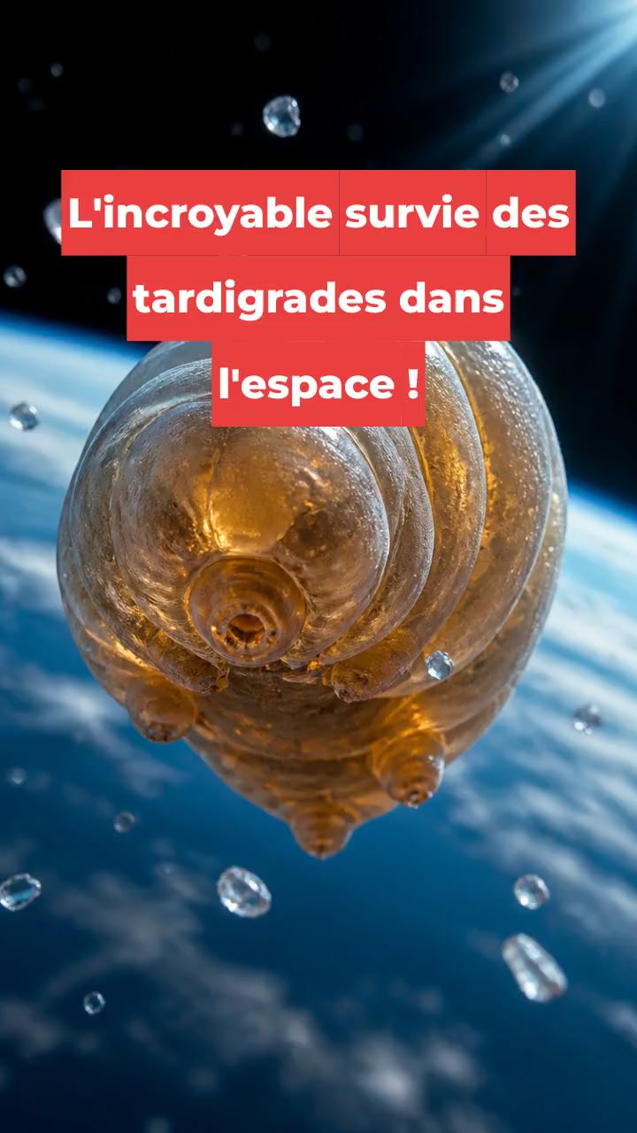 L'incroyable survie des tardigrades dans l'espace !