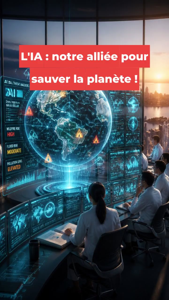 L'IA : notre alliée pour sauver la planète !