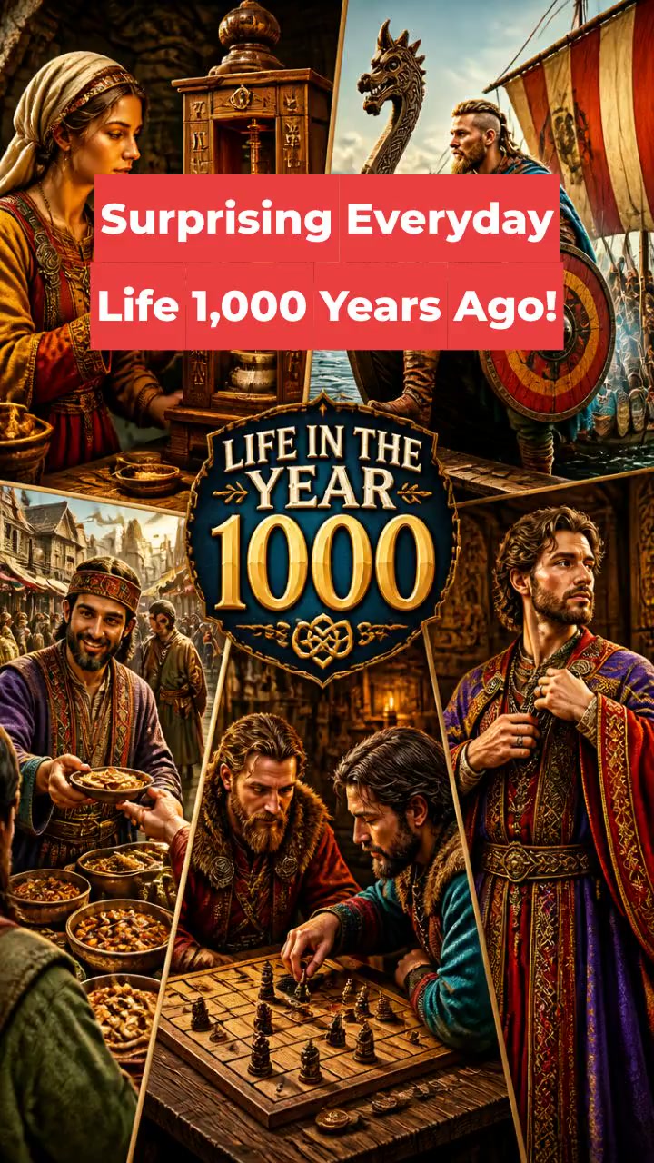 Surprising Everyday Life 1,000 Years Ago!