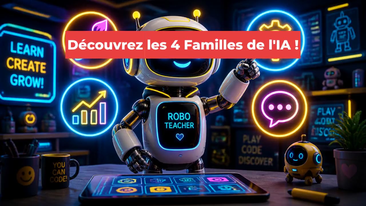 Découvrez les 4 Familles de l'IA !