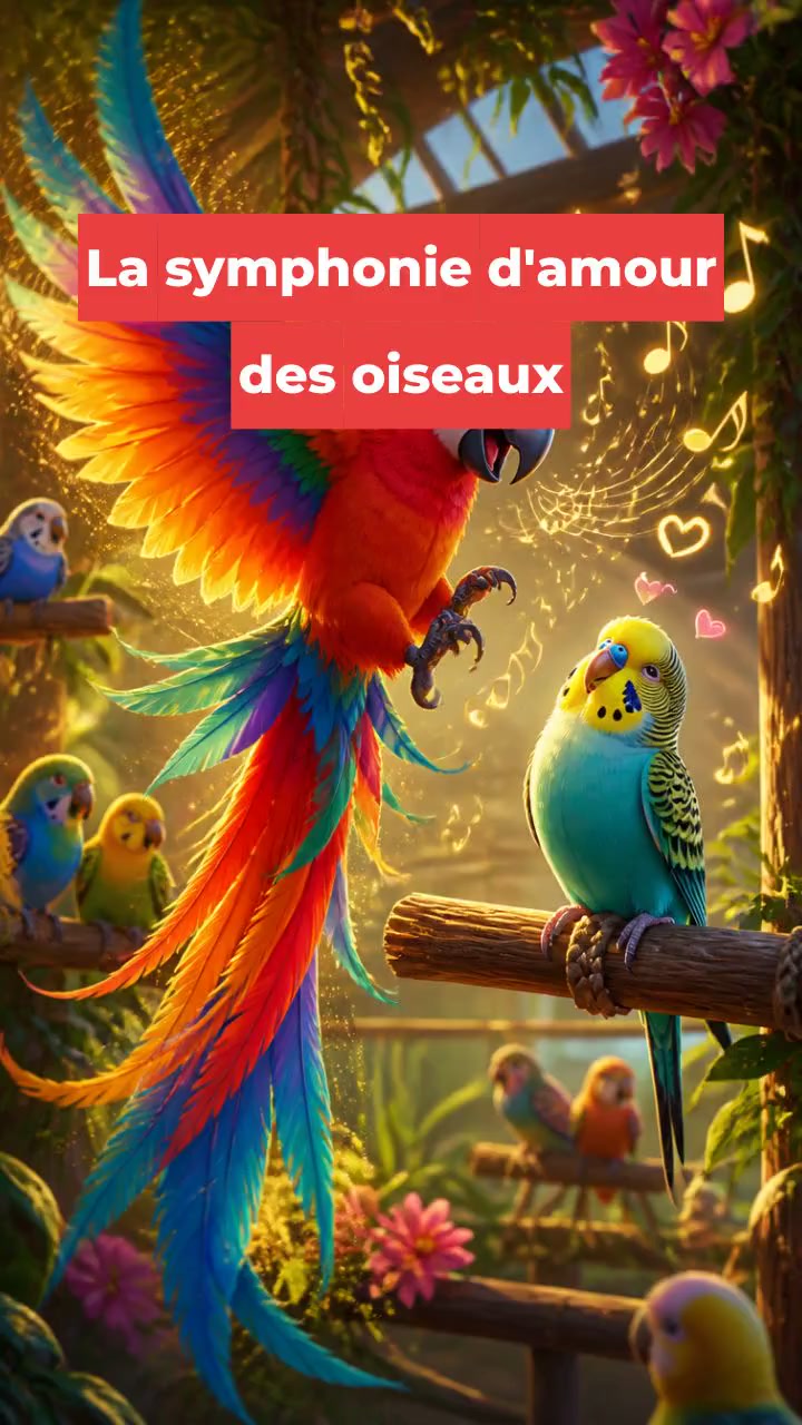 La symphonie d'amour des oiseaux