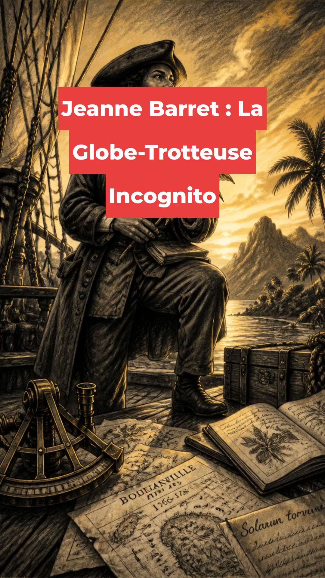 Jeanne Barret : La Globe-Trotteuse Incognito