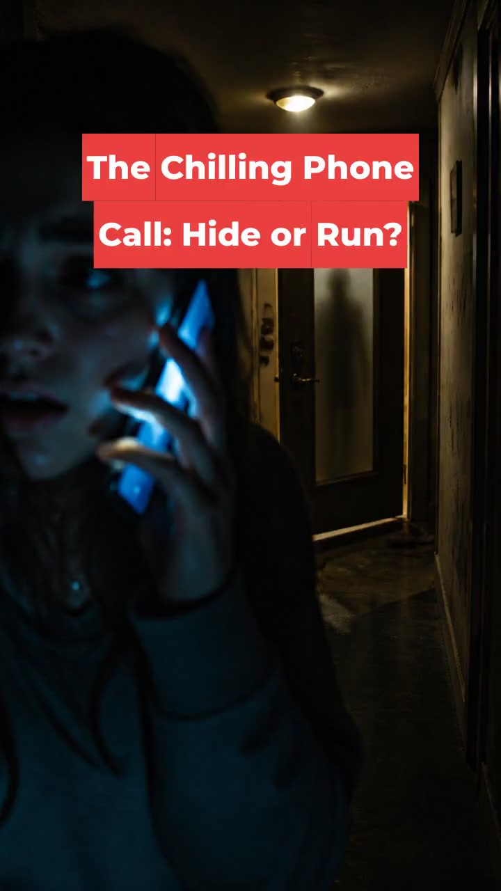 The Chilling Phone Call: Hide or Run?