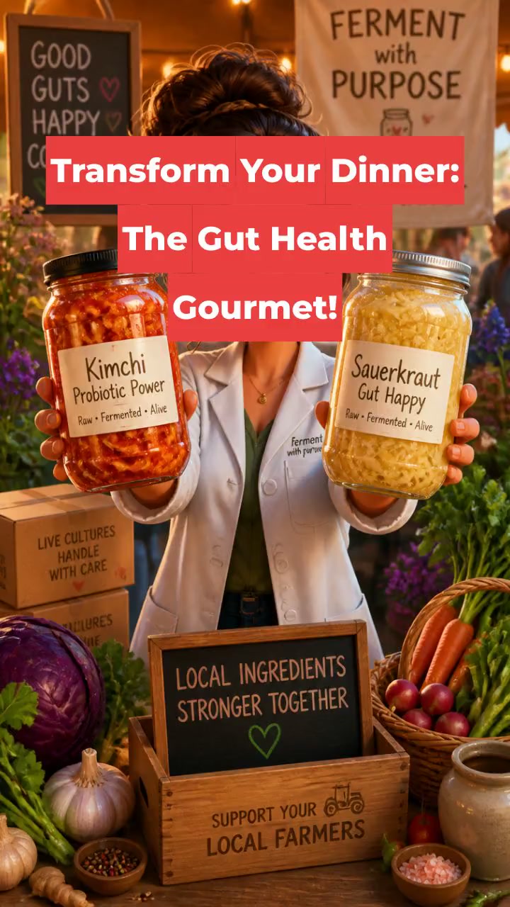 Transform Your Dinner: The Gut Health Gourmet!