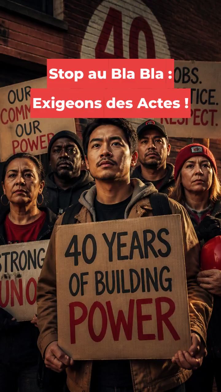 Stop au Bla Bla : Exigeons des Actes !