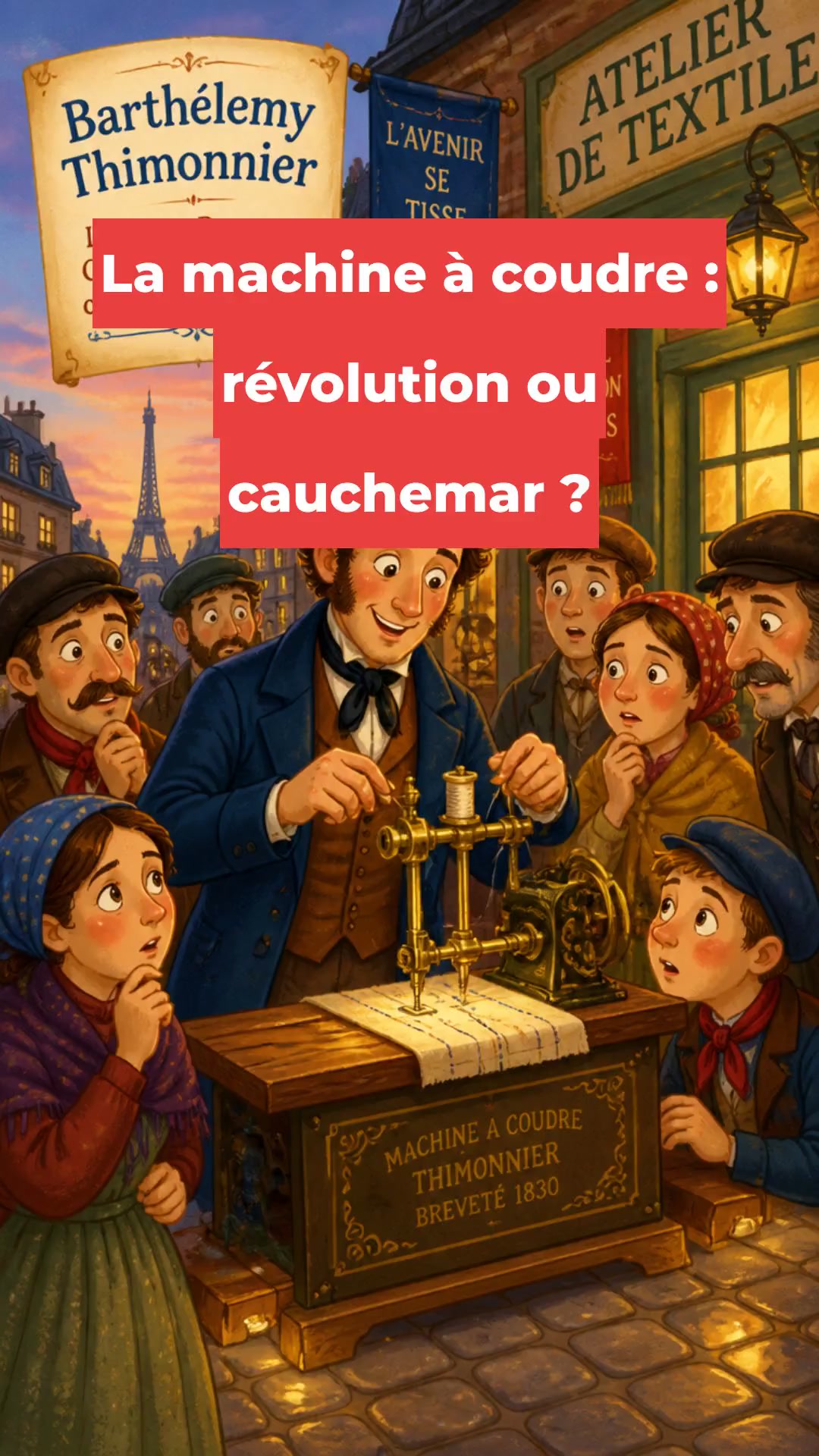 La machine à coudre : révolution ou cauchemar ?