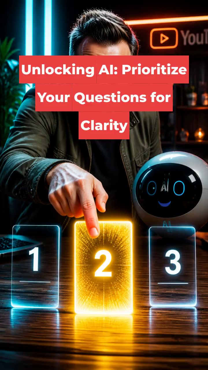 Unlocking AI: Prioritize Your Questions for Clarity