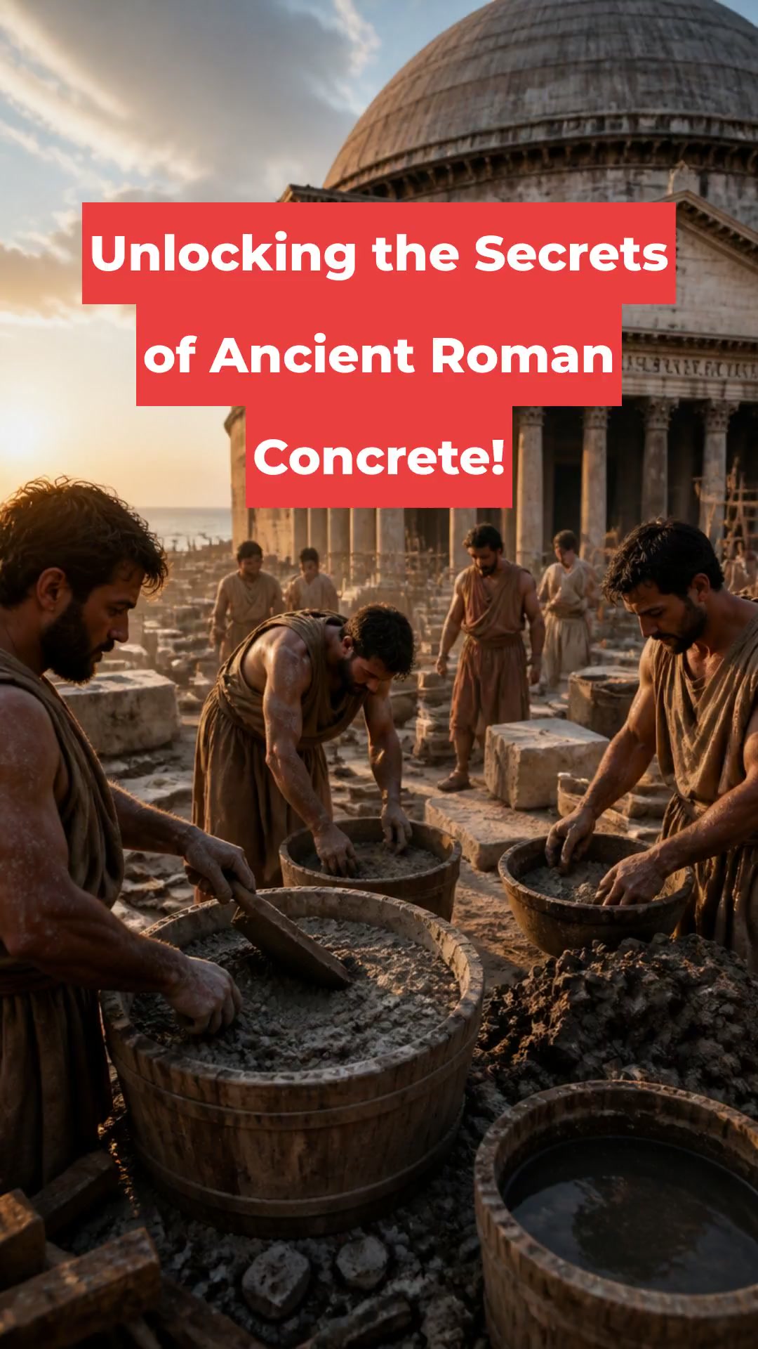 Unlocking the Secrets of Ancient Roman Concrete!